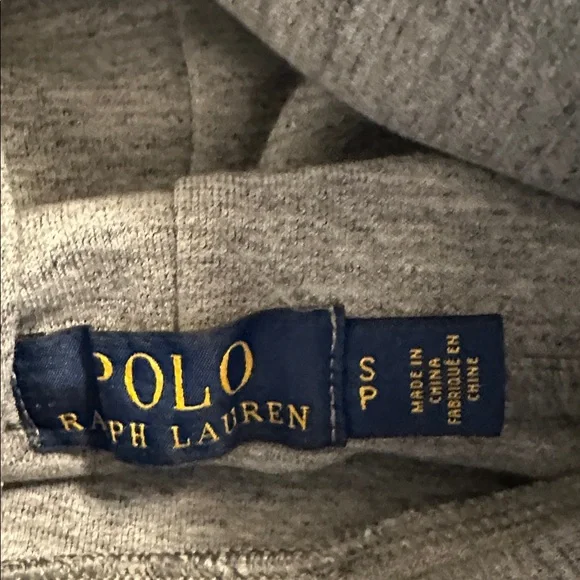 Ralph Lauren Gray Polo Logo Sweatshirt and Sweatpants - Picture 5 of 6